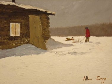 Child in Snow