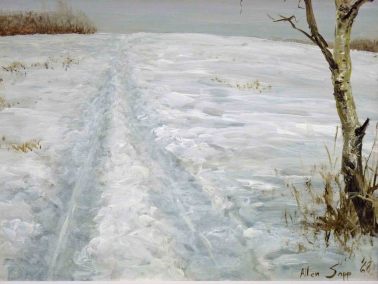 Rutted Winter Road
