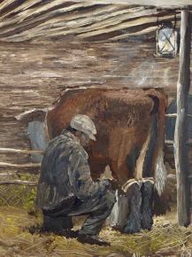 Milking a Cow