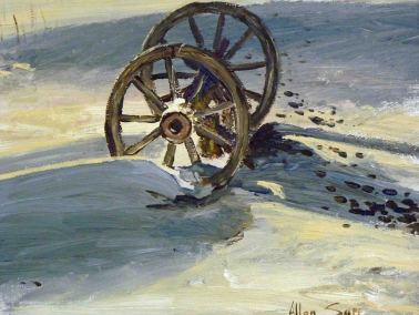 Old Wagon Wheels